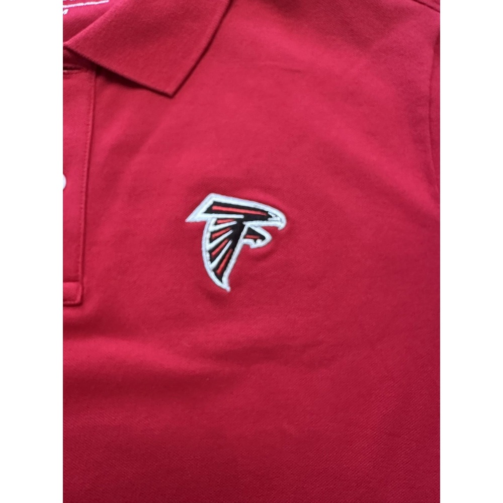 Atlanta Falcons Shirt Mens Medium NFL Football Polo Vineyard Vines Embroidered - Picture 4 of 9